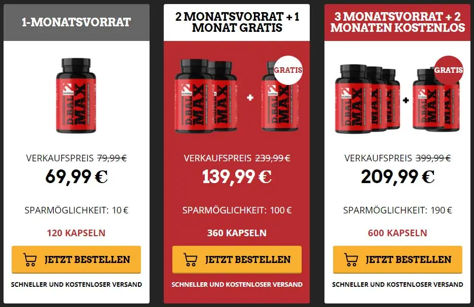 D-Bal Max Preis